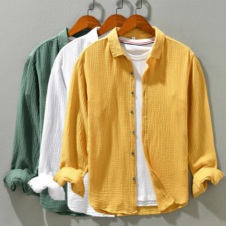 Henry Loose Long Sleeve Shirt Artisio