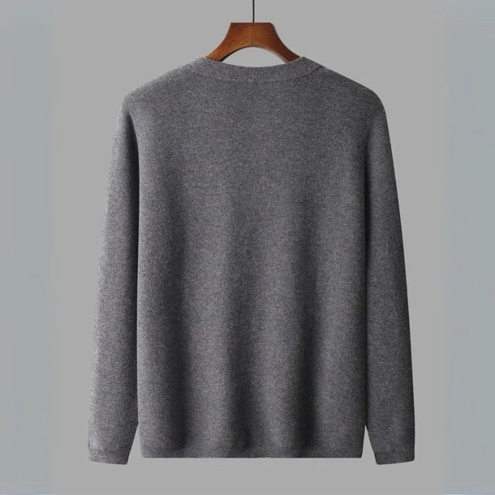 Henry V-Neck Wool Cardigan Artisio