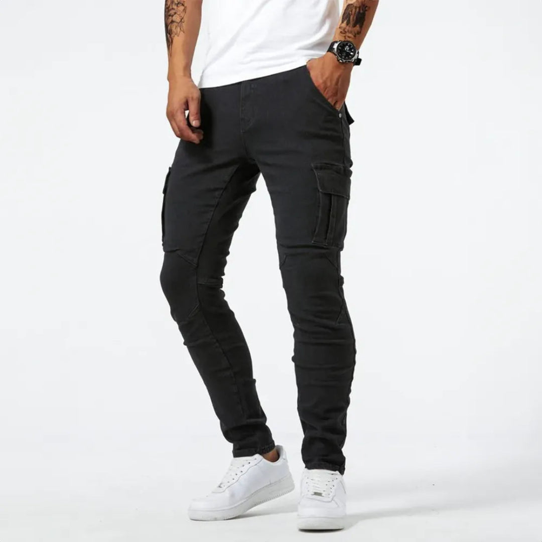 Hunter Denim Slim Cargo Pants Artisio