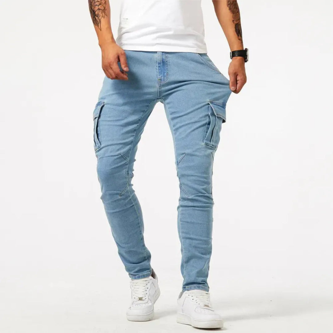 Hunter Denim Slim Cargo Pants Artisio