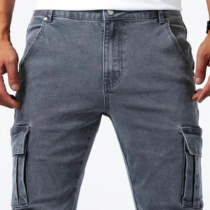 Hunter Denim Slim Cargo Pants Artisio