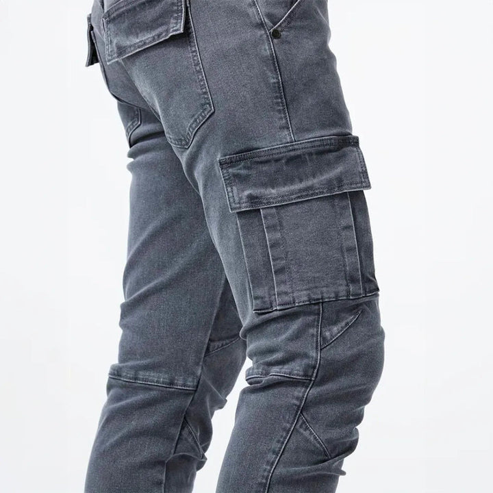 Hunter Denim Slim Cargo Pants Artisio