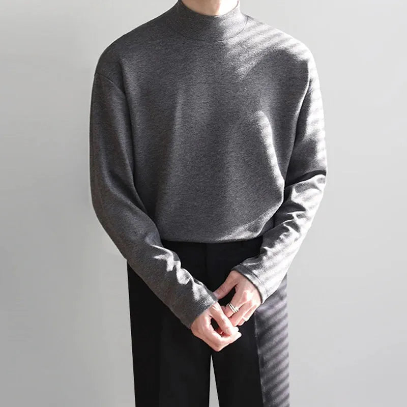 Ivan Mock Neck Pullover Artisio