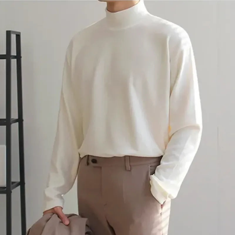 Ivan Mock Neck Pullover Artisio