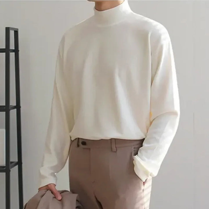 Ivan Mock Neck Pullover Artisio