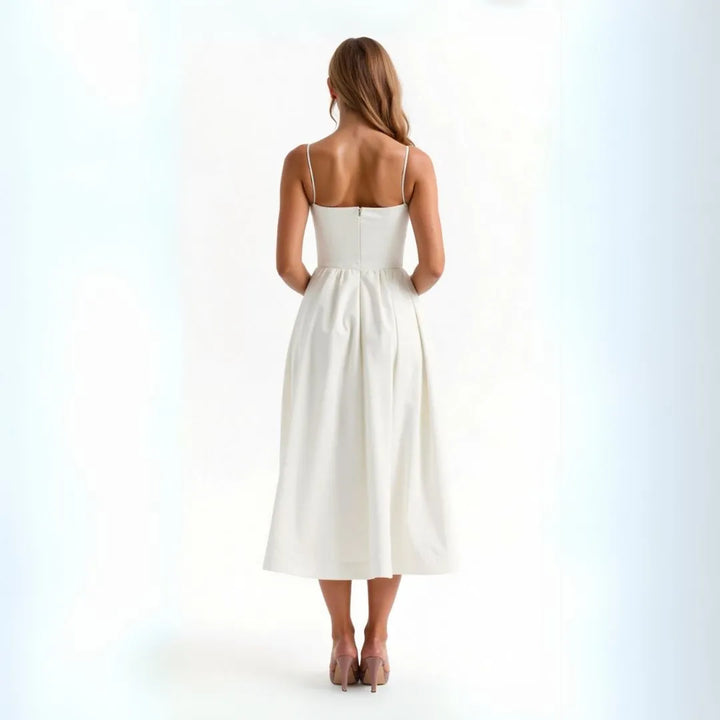 Isabelle Spaghetti Strap Midi Dress