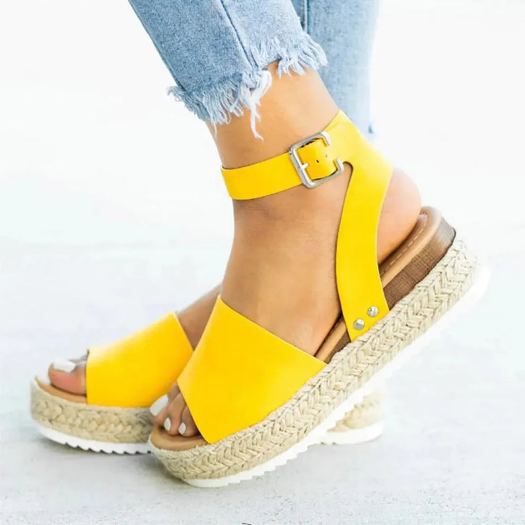 Isla Adjustable Ankle Espadrille Sandals
