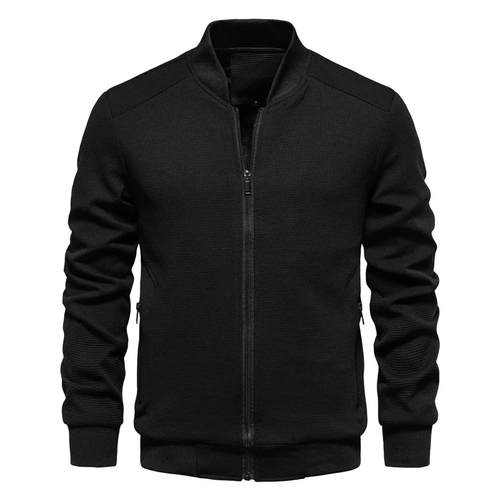 Jackson Waffle-Knit Zip Jacket Artisio