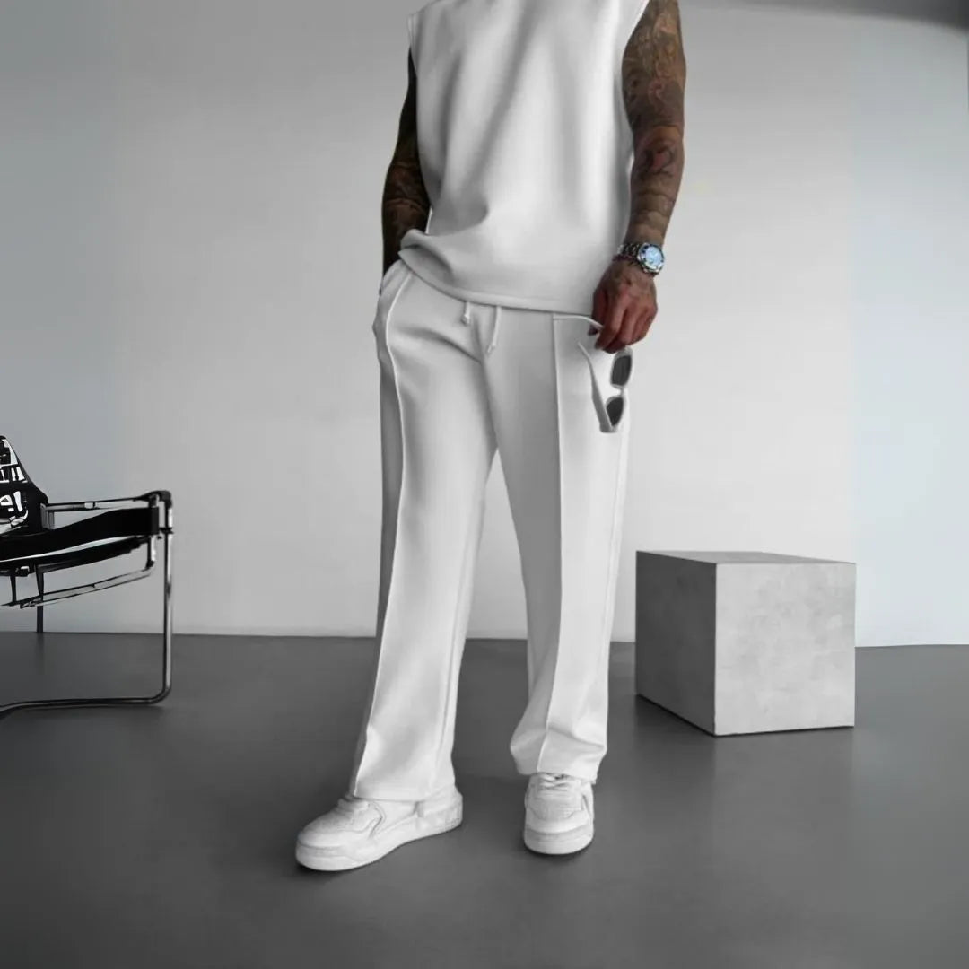James Straight-Leg Casual Pants