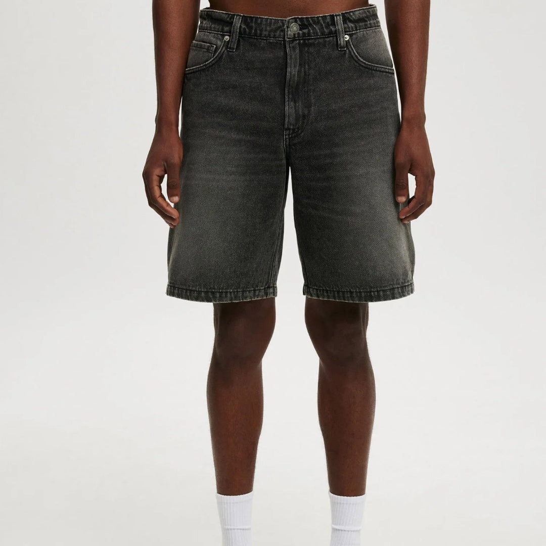KC Relaxed Fit Denim Shorts Artisio