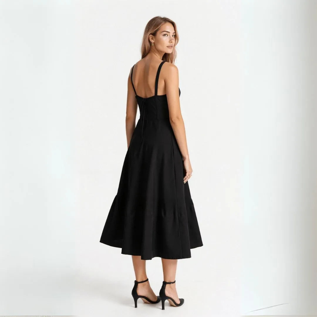Kiana Bustier Summer Midi Dress