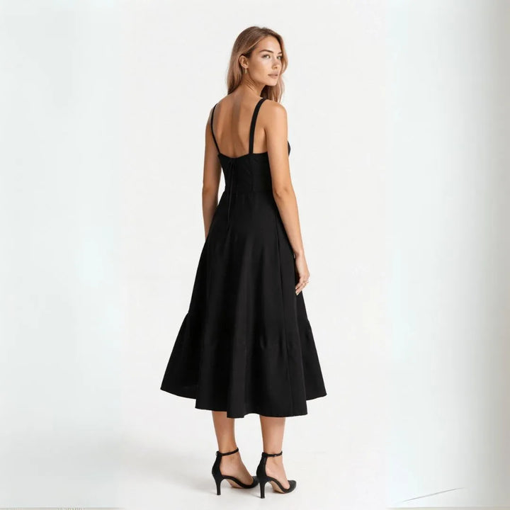 Kiana Bustier Summer Midi Dress