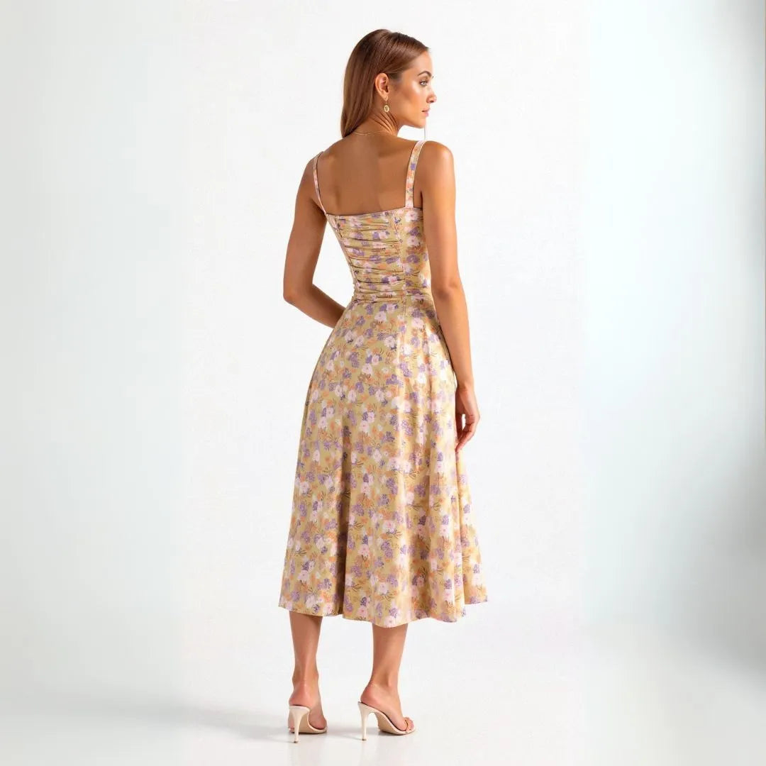 Kiana Bustier Summer Midi Dress