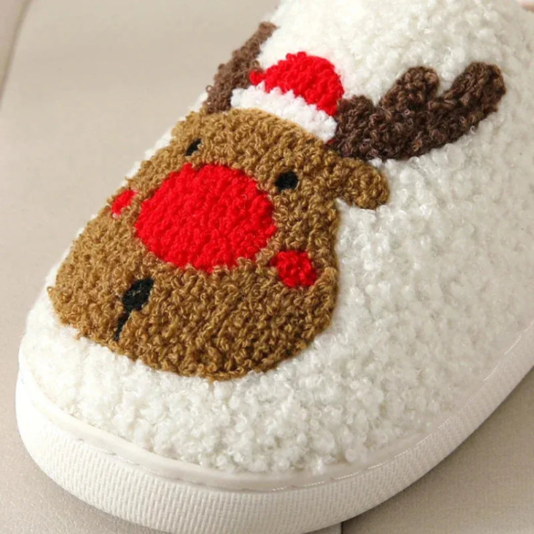 Christmas Elk Slippers Artisio