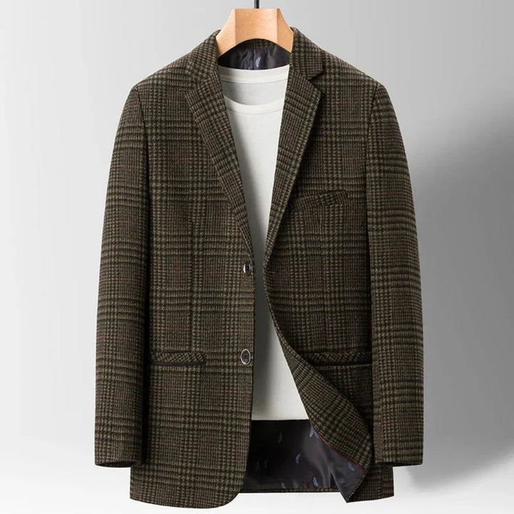 Kyle Tailored Wool Overcoat