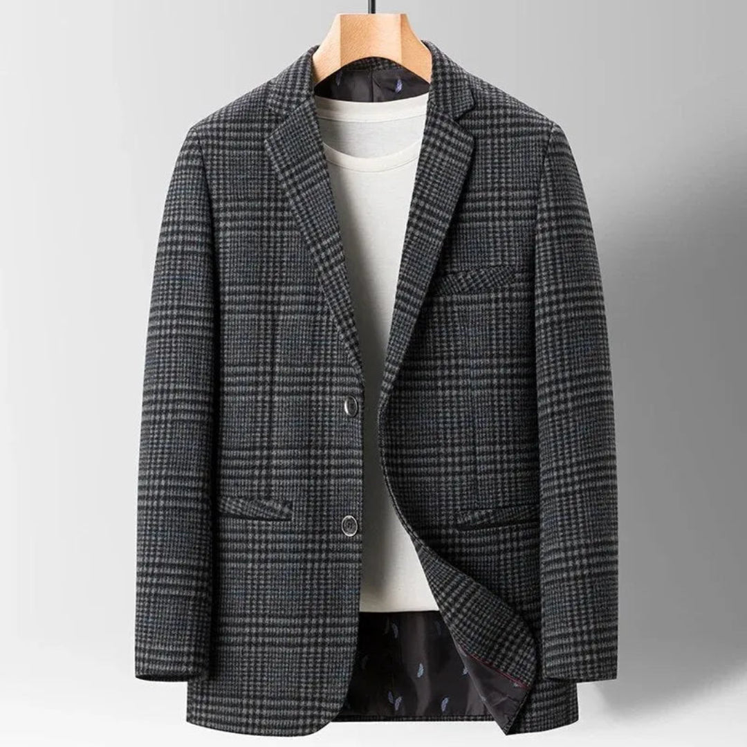 Kyle Tailored Wool Overcoat