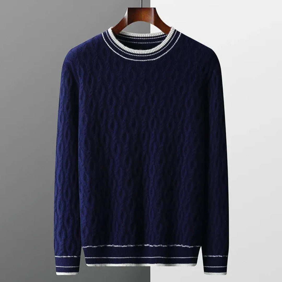 Kylie Cable-Knit Cashmere Sweater
