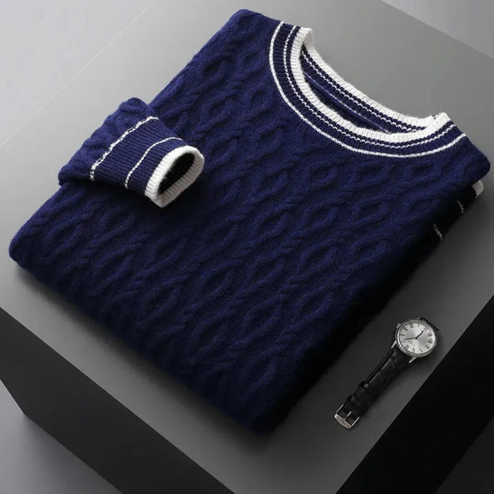 Kylie Cable-Knit Cashmere Sweater