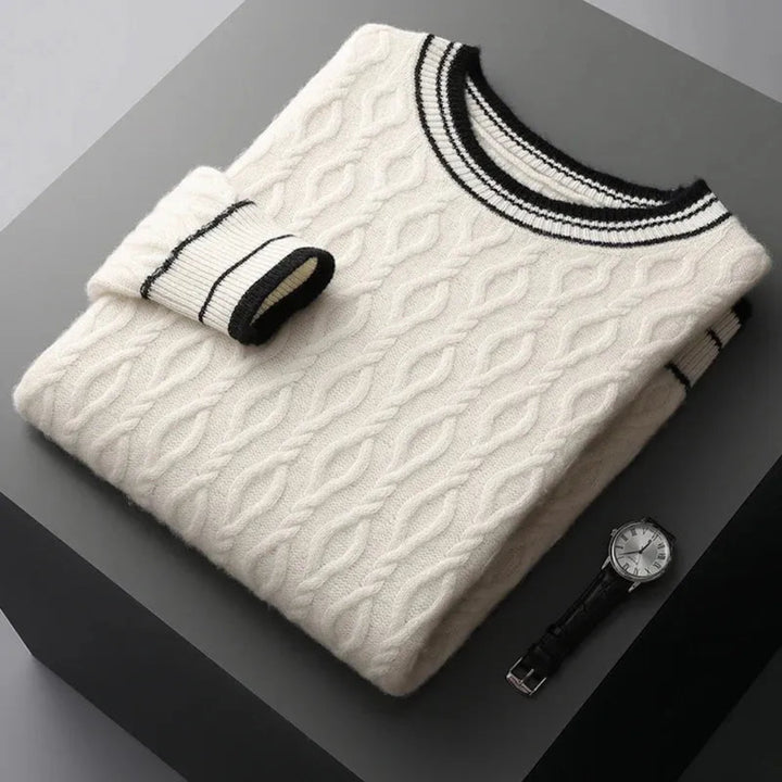 Kylie Cable-Knit Cashmere Sweater
