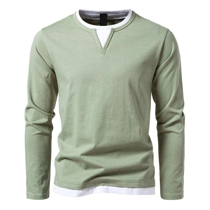Kyrie Long Sleeve Henley Shirt Artisio