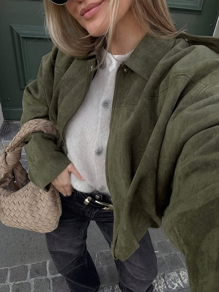 Artisio | Women Urban Style Zip Jacket