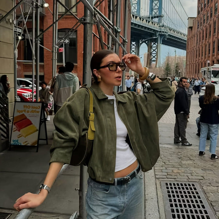 Artisio | Women Urban Style Zip Jacket
