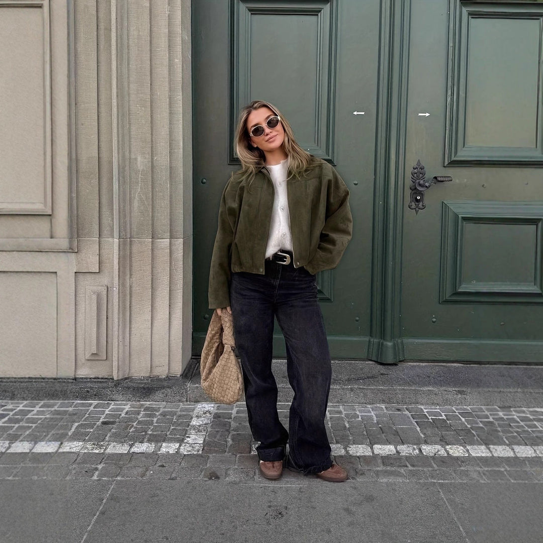Artisio | Women Urban Style Zip Jacket