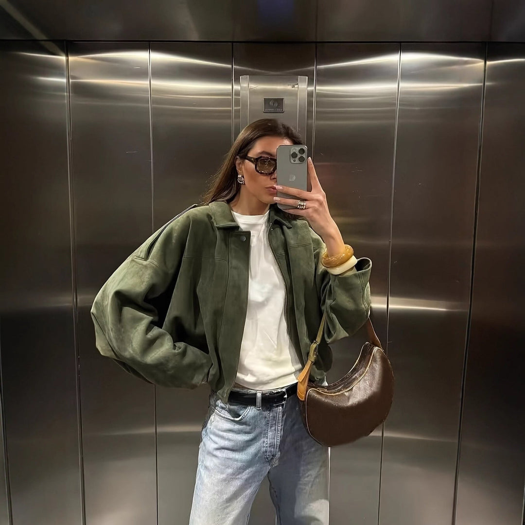 Artisio | Women Urban Style Zip Jacket