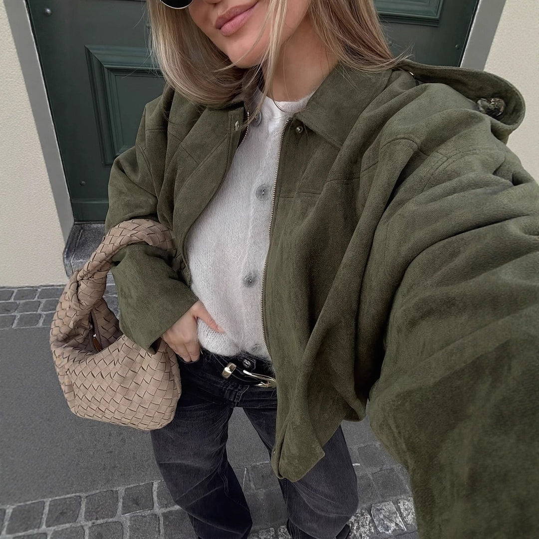 Artisio | Women Urban Style Zip Jacket