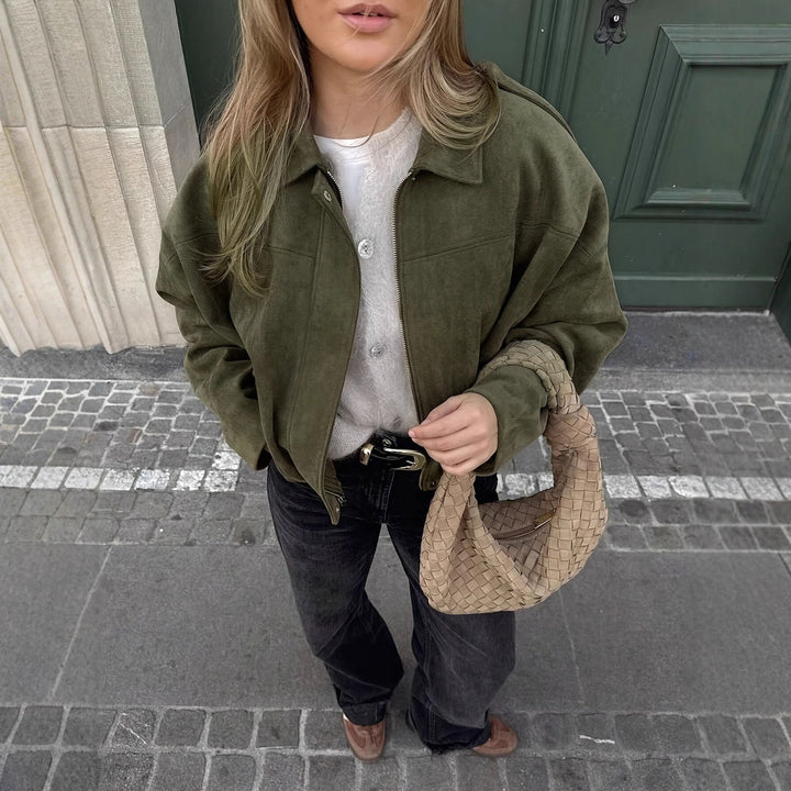 Artisio | Women Urban Style Zip Jacket