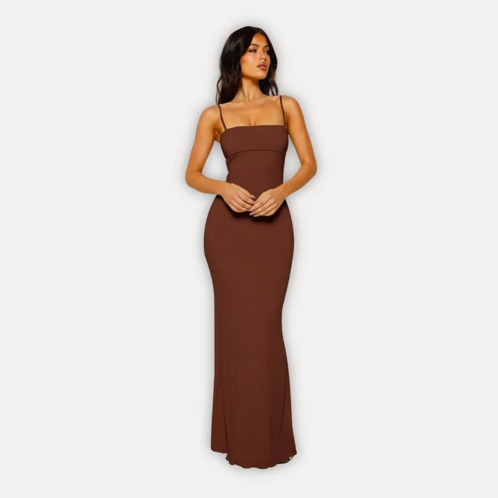 Lana Spaghetti Strap Bodycon Maxi Dress
