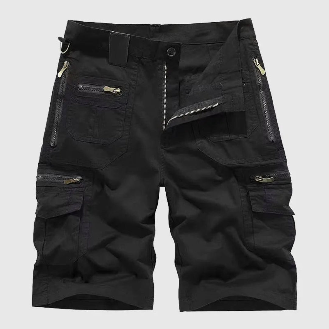 Laurence Zipper Cargo Shorts Artisio