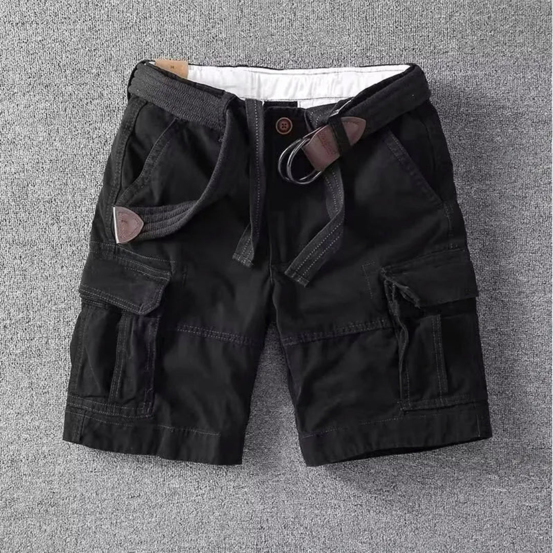 Liam Belted Cargo Shorts Artisio