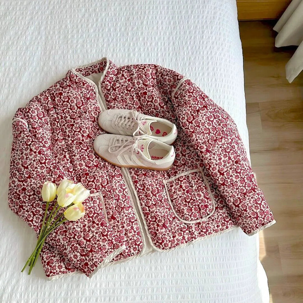 Women’s Quilted Floral Jacket Artisio