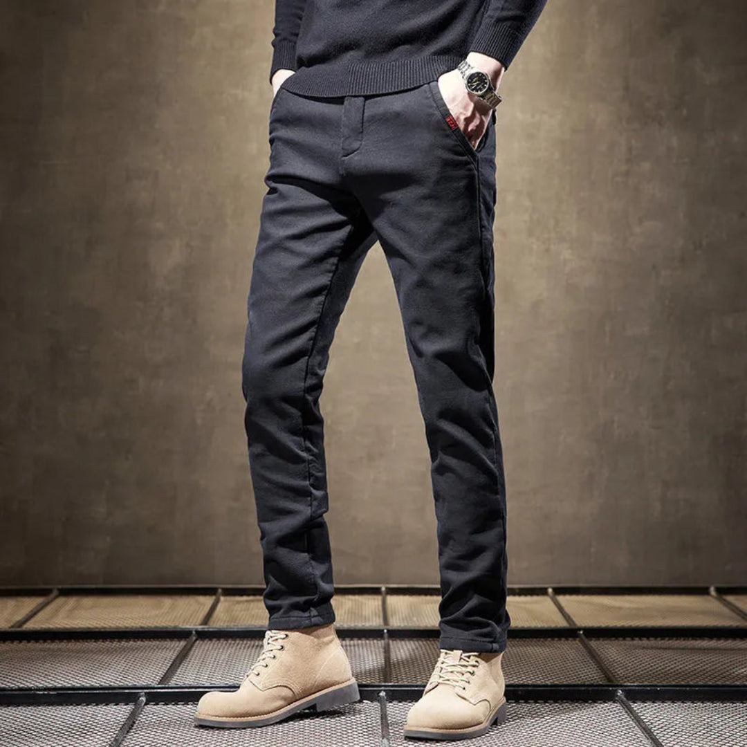 Logan Casual Slim Fit Straight Leg Pants