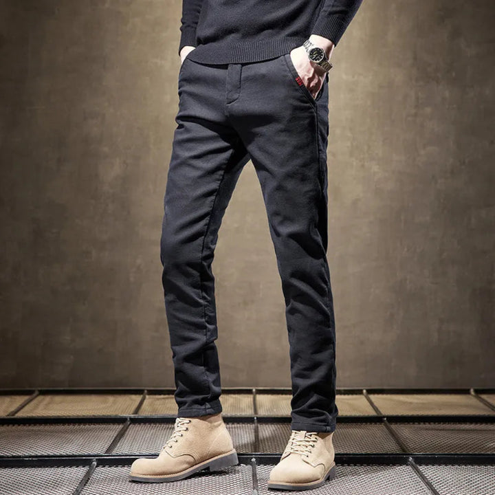 Logan Casual Slim Fit Straight Leg Pants