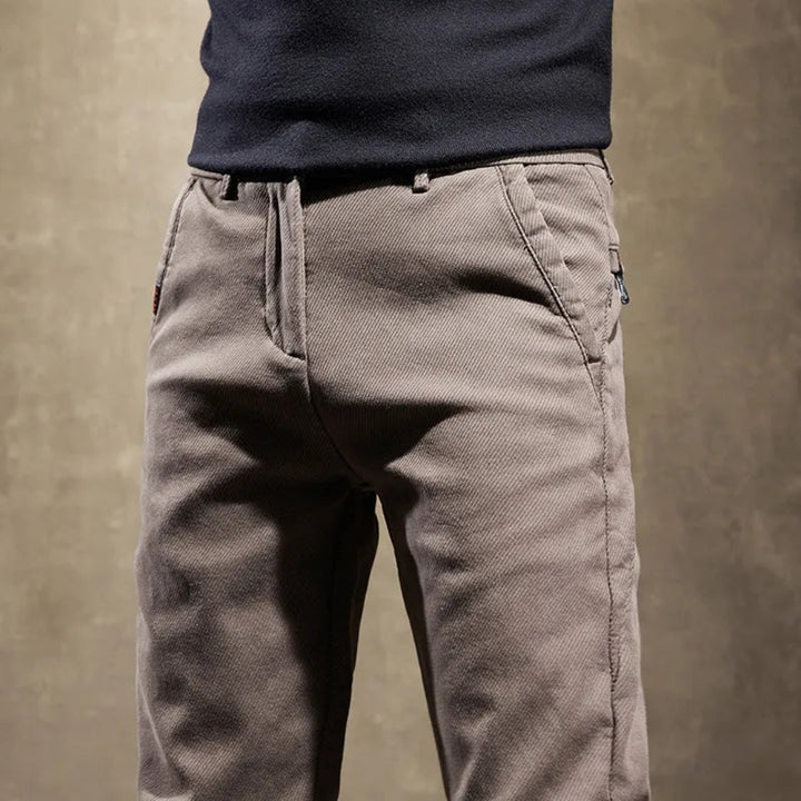Logan Casual Slim Fit Straight Leg Pants