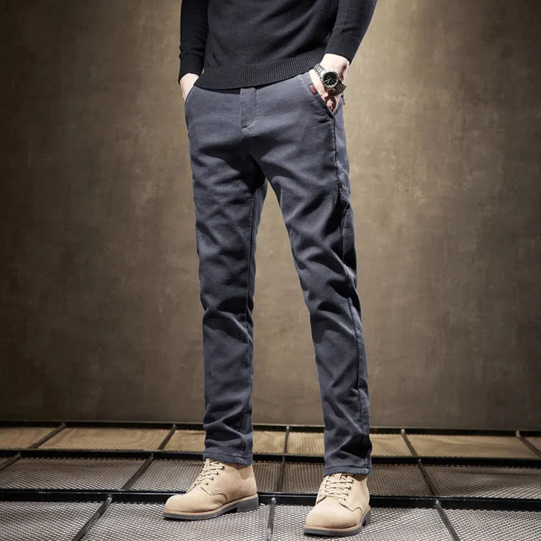 Logan Casual Slim Fit Straight Leg Pants