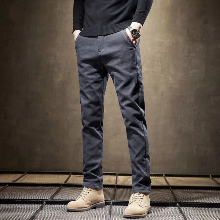 Logan Casual Slim Fit Straight Leg Pants