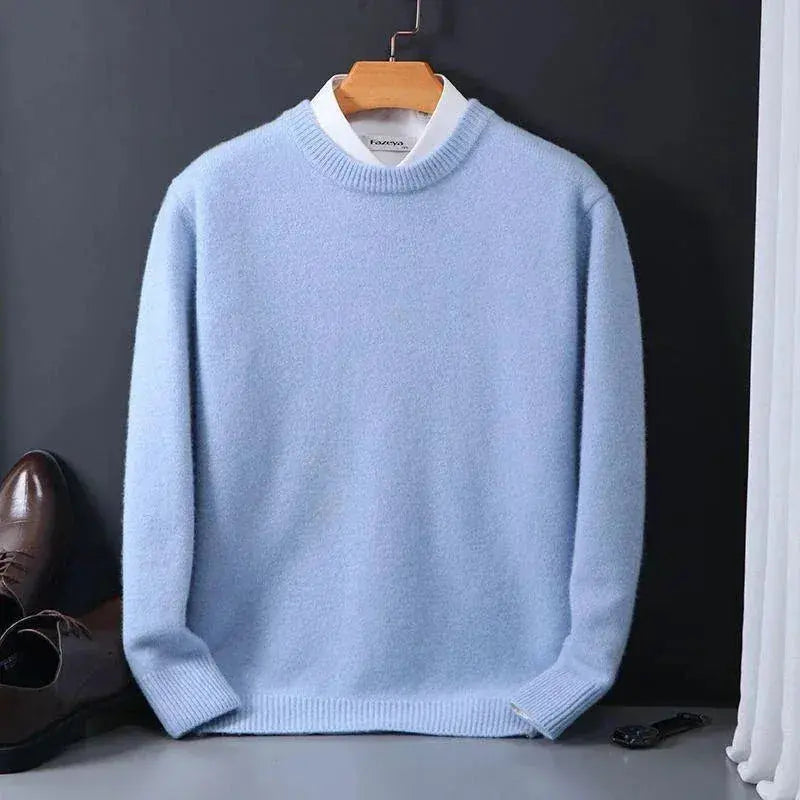 Lorenz Classic Crewneck Cashmere Sweater Artisio