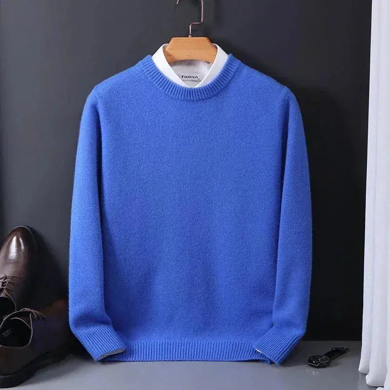 Lorenz Classic Crewneck Cashmere Sweater Artisio