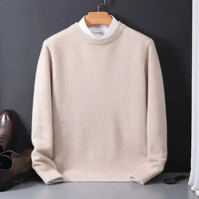Lorenz Classic Crewneck Cashmere Sweater Artisio