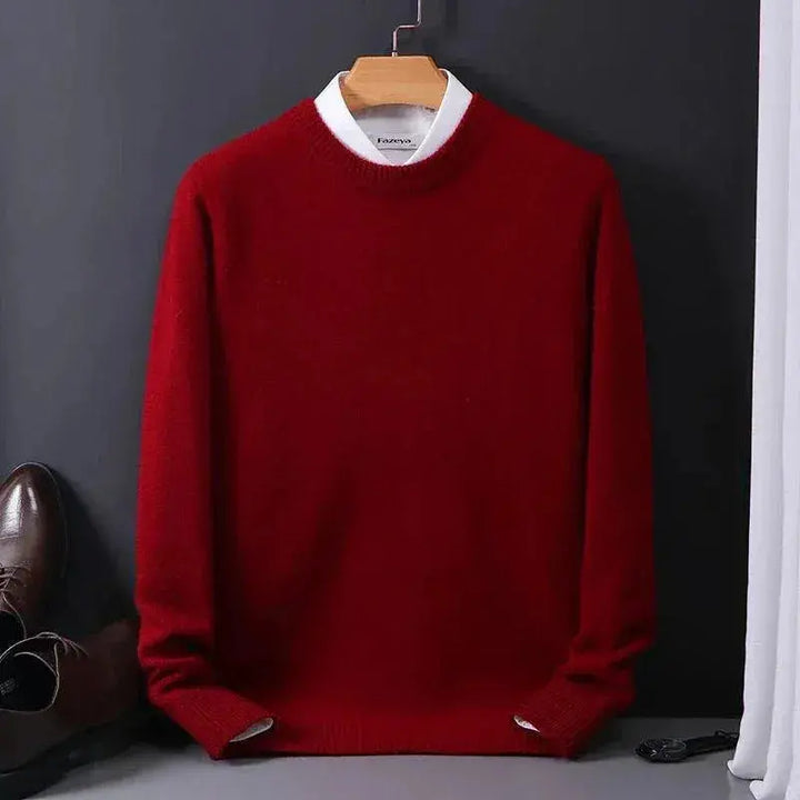 Lorenz Classic Crewneck Cashmere Sweater Artisio