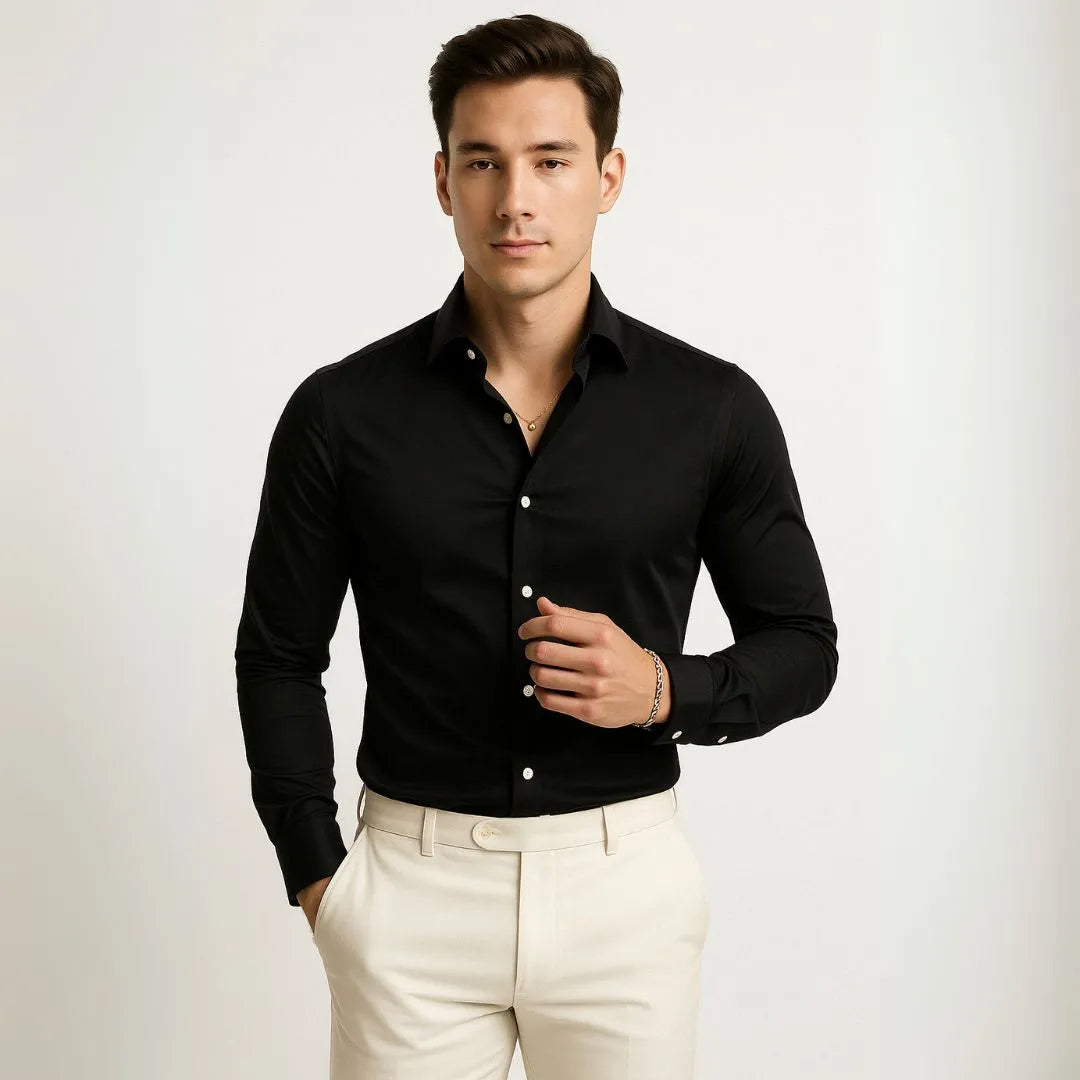 Lorenzo Button Down Long Sleeve Dress Shirt Artisio