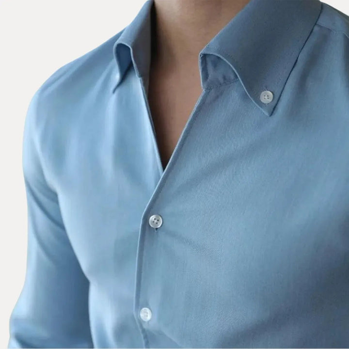 Lorenzo Button Down Long Sleeve Dress Shirt Artisio