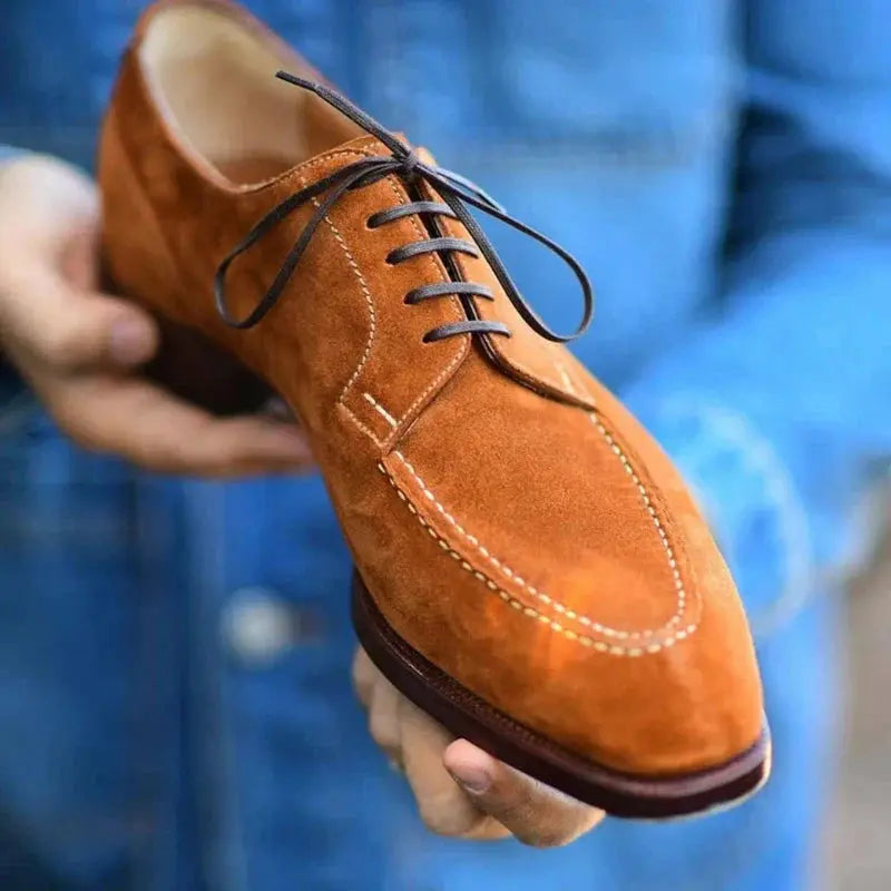 Lorenzo Heritage Suede Loafers Artisio
