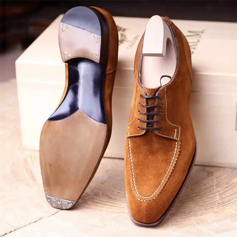 Lorenzo Heritage Suede Loafers Artisio
