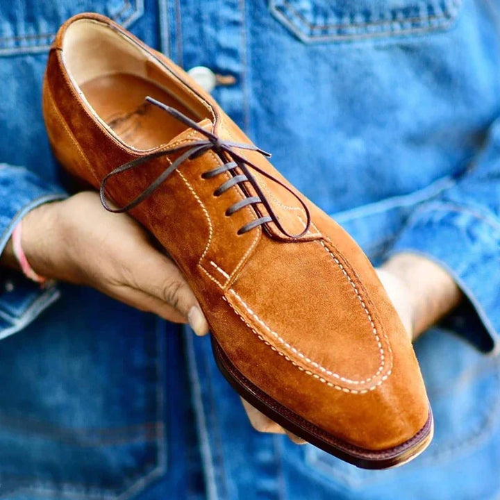 Lorenzo Heritage Suede Loafers