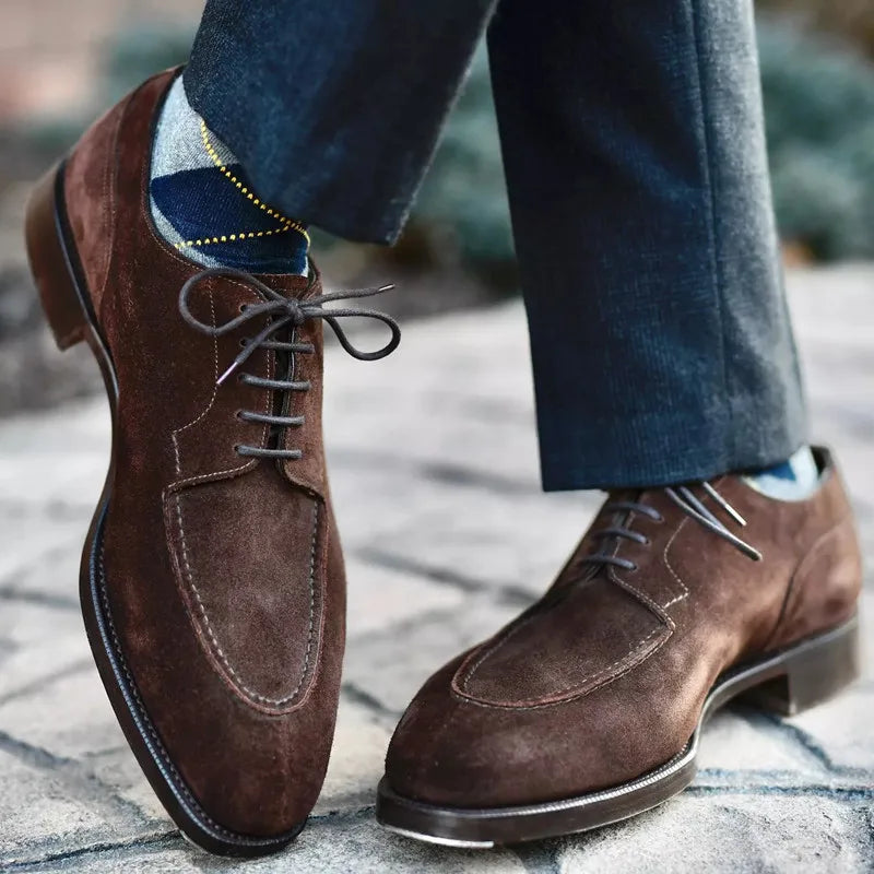 Lorenzo Heritage Suede Loafers