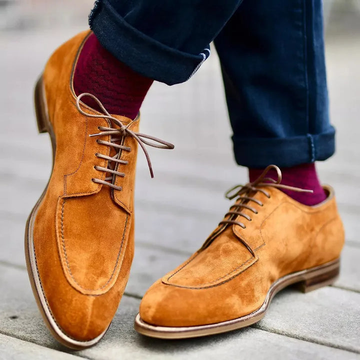 Lorenzo Heritage Suede Loafers